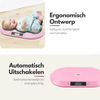 Babyweegschaal – Nauwkeurig Wegen tot 20 kg - TARE- en HOLD-Functie, Weegschaal Ideaal voor Baby's en Huisdieren - Inclusief Batterijen - Roze