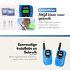 Walkie Talkie Set voor Kinderen - Oplaadbaar USB-C - Bereik tot 5 km - Zaklamp - Valbestendig - Compact en Lichtgewicht - Blauw