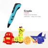 Premium 3D Pen Starterset USB-C – 3D Tekenpen met Filament – LCD Display – Kindvriendelijk – Blauw