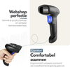 NAVIX 1D Wireless Barcode Scanner - Fast and Accurate Wireless Scanning - Plug & Play Handheld Scanner - Paper and Screen Scanning