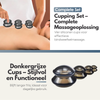 4in1 Massage Cupping Cups Set - Verbetert Doorbloeding, Vermindert Cellulitis, Voor Huid & Spieren - 4 Siliconen Cups