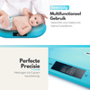 Babyweegschaal – Nauwkeurig Wegen tot 20 kg - TARE- en HOLD-Functie, Weegschaal Ideaal voor Baby's en Huisdieren - Inclusief Batterijen - Blauw