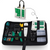 21-Delige Netwerktester Set – Complete LAN Tester Kabeltest- en Reparatieset voor RJ11/RJ45, Inclusief Opberg Etui en Gereedschap