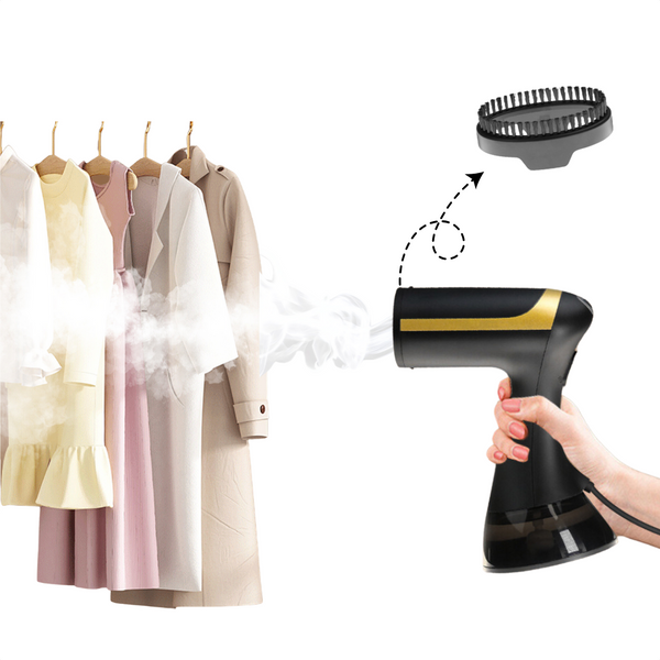 Premium Kledingstomer - Handstomer voor Kreukvrije Kleding - Compact, 1500W, 300ml Waterreservoir