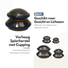 4in1 Massage Cupping Cups Set - Verbetert Doorbloeding, Vermindert Cellulitis, Voor Huid & Spieren - 4 Siliconen Cups