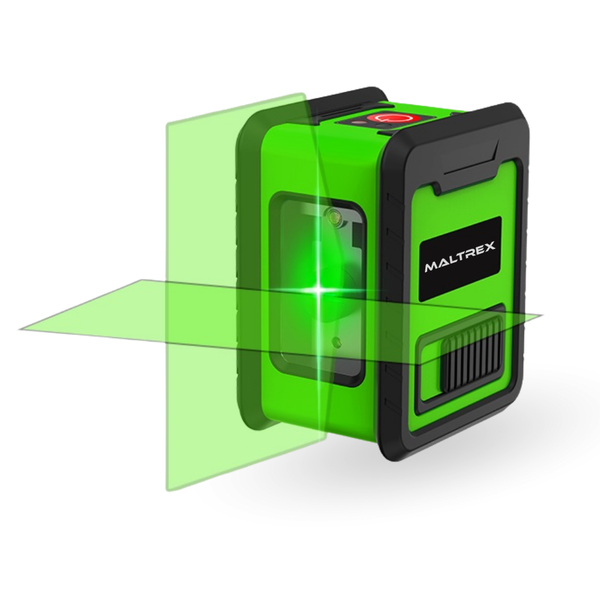 Maltrex Kruislijnlaser – Zelfnivellerend –Nauwkeurigheid 0,3 mm/m – Werkbereik 20 m