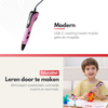 Premium 3D Pen Starterset USB-C – 3D Tekenpen met Filament – LCD Display – Kindvriendelijk – Roze
