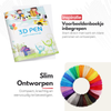 Premium XXL 3D Pen Set USB-C – 3D Tekenpen met Filament 200 Meter – Inclusief Voorbeeldboekje – LCD Display – Kindvriendelijk – Roze