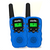 Walkie Talkie Set for Kids - Range up to 5 km - Flashlight - Drop-resistant - Compact and Lightweight - Blue