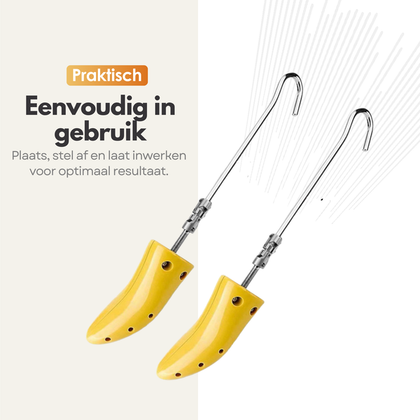 Premium Schoenspanner - 2 Stuks - Geschikt voor Maat 39 t/m 47 - Verstelbare Schoenoprekker - Geschikt voor Laarzen
