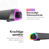 Bluetooth RGB Gaming Speaker Soundbar – 12W – Compacte USB Soundbar met AUX – RGB Wave Light – Luidspreker Voor PC & Monitor