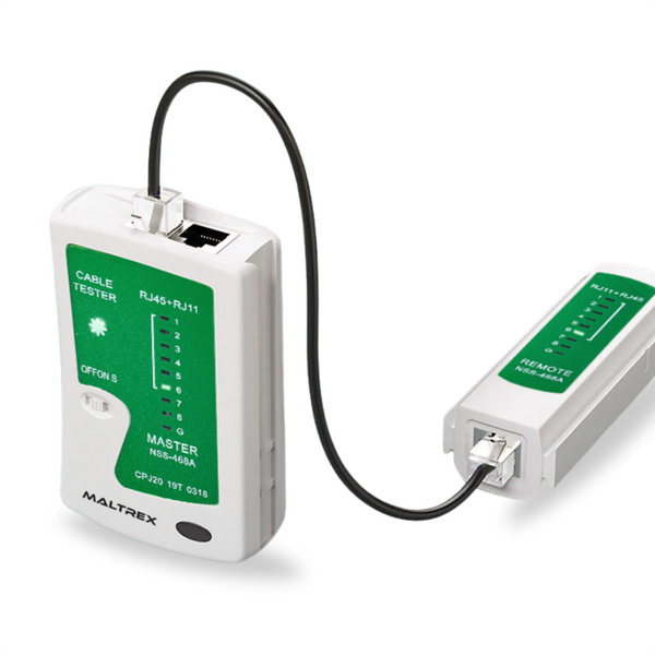 Pro LAN Tester voor RJ11/RJ45 - Netwerk Testen, Reparatie en Kabelbeheer - Netwerktester Set