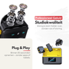 Draadloze Microfoonset – Professionele Draadloze Microfoons met Ruisonderdrukking – iPhone, Android & Camera