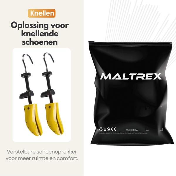 Premium Schoenspanner - 2 Stuks - Geschikt voor Maat 39 t/m 47 - Verstelbare Schoenoprekker - Perfecte Pasvorm en Langdurige Bescherming