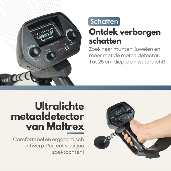 Premium Metal Detector for Kids - For Adventurous Exploration - With Adjustable Pole and LCD Display