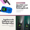 3in1 Walkie Talkie Set voor Kinderen - Bereik tot 5 km - Zaklamp - Valbestendig - Compact en Lichtgewicht