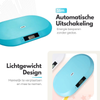 Babyweegschaal – Nauwkeurig Wegen tot 20 kg - TARE- en HOLD-Functie, Weegschaal Ideaal voor Baby's en Huisdieren - Inclusief Batterijen - Blauw
