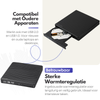 Externe CD DVD Speler en Brander – Compact, Plug & Play, USB-C & USB 3.0 – Geschikt voor Windows - Mac - Linux
