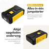 5in1 PREMIUM 12V Jumpstarter & Luchtpomp - Voor Auto, Motor of Boot - Jump Starter Starthulp met Powerbank, LED Zaklamp en SOS Noodlicht - In Opbergtas