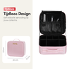 Luxury Make-up Bag XL - Beauty Case with Adjustable Compartments - Handy Size - Ideal for Travel - Pink