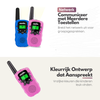 Walkie Talkie Set voor Kinderen - Bereik tot 5 km - Zaklamp - Valbestendig - Compact en Lichtgewicht - Blauw & Roze