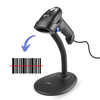 NAVIX 1D Wired Barcode Scanner - Flexible Stand - Fast and Accurate Scanning via USB - Plug & Play Handheld Scanner - Scan from Paper and Screen