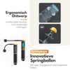 2in1 Digitale Draadloze Springtouw met Teller – Verbrand Vet, Volg Prestaties & Train Overal – Verstelbaar - Zonder Touw Draadloos