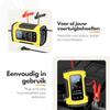 12V Acculader – Veilige en Efficiënte Oplader voor Auto, Motor, Boot en Camper - Drupellader 12V 6A tot 100Ah