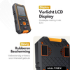 Maltrex Oplaadbare Leidingzoeker – Detector tot 120mm Diepte – Metaal, Stroomdraden, Hout & Leidingen – LCD Display – Kabeldetector Muurscanner