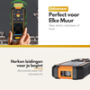 Maltrex Oplaadbare Leidingzoeker – Detector tot 120mm Diepte – Metaal, Stroomdraden, Hout & Leidingen – LCD Display – Kabeldetector Muurscanner