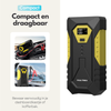 4in1 12V Jumpstarter- Auto Starthulp met Powerbank, LED Zaklamp en SOS Noodlicht - In Opbergkoffer