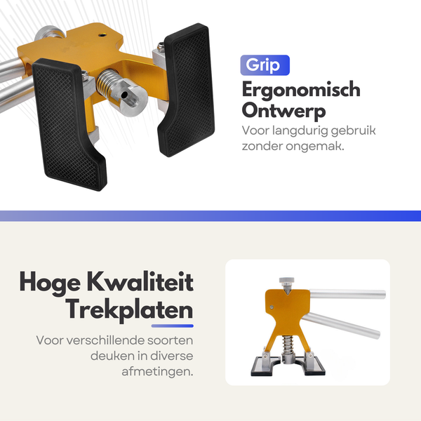Maltrex 31-Delige Uitdeukset Auto – Deukentrekker Gereedschap met Lijmpistool, Lijmstiften en Hulpstukken – Geschikt voor 3-10 cm Deuken