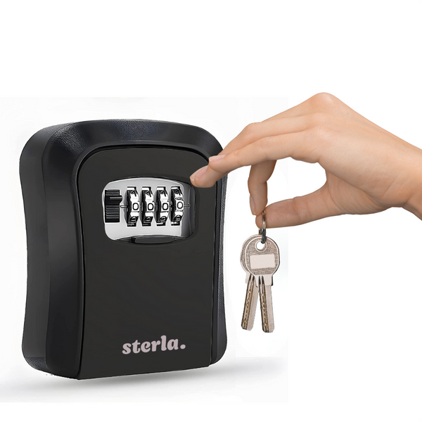 Sterla Sleutelkluis – Waterbestendige Sleutelkast met Cijferslot – Veilig en Gebruiksvriendelijk – Geschikt voor Binnen en Buiten