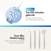 4in1 Mini Draagbare Travel Waterflosser – 3 Standen Water Flosser – USB-C – Compact Reismodel – 4 Mondstukken – 200ml Reservoir