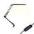 Adjustable LED Desk Lamp - 3 Light Settings - Dimmable - Adjustable - With Clamp Mounting - Black