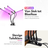 4in1 Verstelbare LED Kweeklamp 40W – 80 LEDs – Timer 3/9/12u – Plantlamp – Groei & Bloei Lamp
