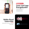 Maltrex Laser Afstandsmeter Digitaal – Nauwkeurige Lasermeter tot 50 Meter – Met 2 Waterpassen – Inclusief Batterijen en Opberghoes