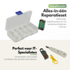 21-Delige Netwerktester Set – Complete LAN Tester Kabeltest- en Reparatieset voor RJ11/RJ45, Inclusief Opberg Etui en Gereedschap
