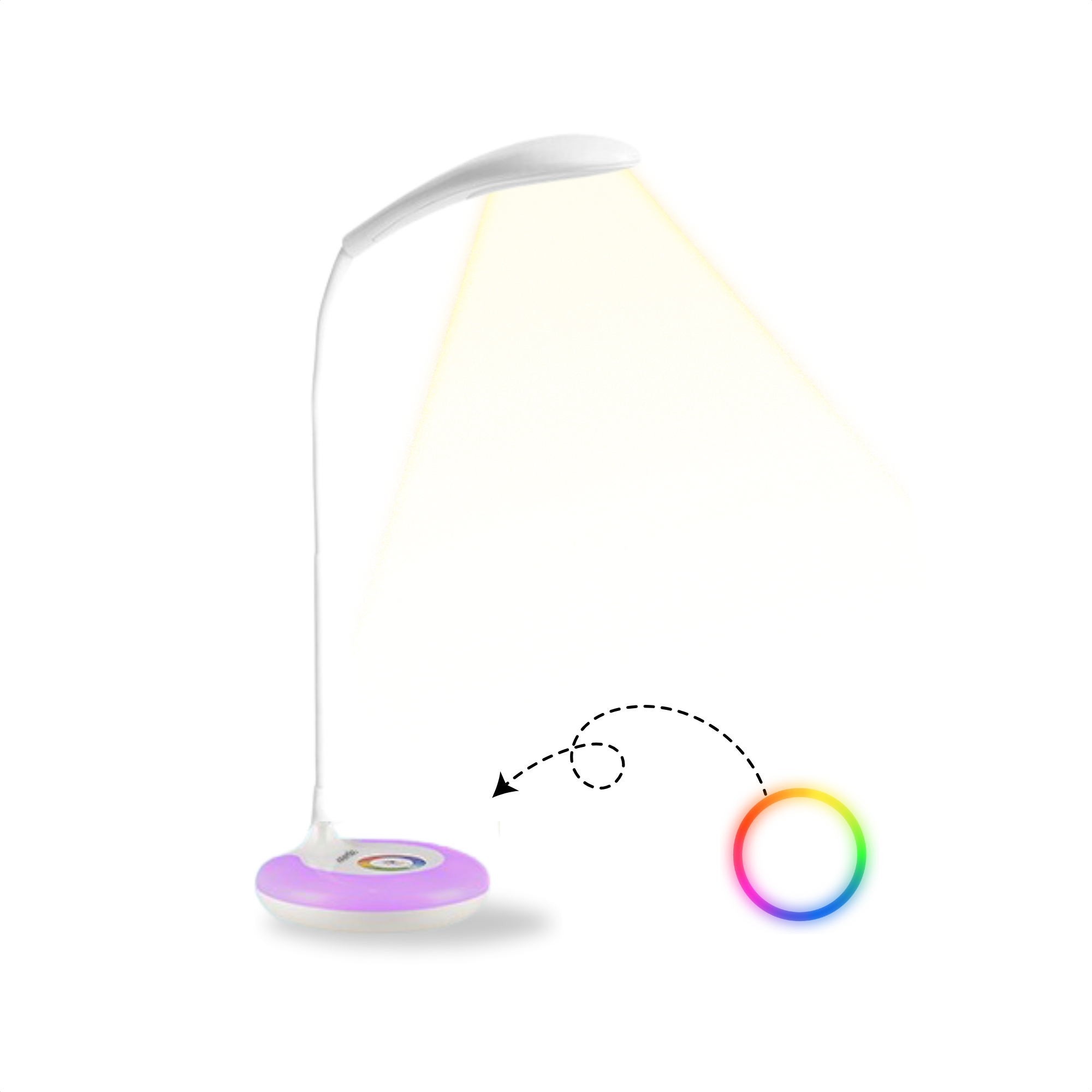 1:12 Dollhouse LED Desk Lamp, Miniature Table Lights with Colorful 1:12 Dollhouse LED Desk Lamp, Miniature Table Lights with Colorful