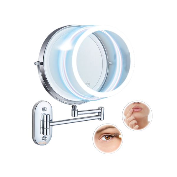 Make Up Bag with LED Mirror - Pink (copy)