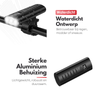 Powerbank Fietslamp Set – Krachtige 1600 Lumen LED - USB Oplaadbaar – Waterdicht – Powerbankfunctie – Voor & Achterlicht