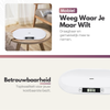 Baby Scale - Accurate Weighing up to 20 kg - TARE and HOLD Function, Scale Ideal for Babies and Pets - Batteries Included - White