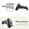 NAVIX 1D Wireless Bluetooth Barcode Scanner - Fast and Accurate Wireless Scanning - Plug &amp; Play Handheld Scanner - Paper and Screen Scanning - Suitable for Smartphone and Tablet