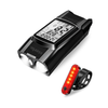 Draadloze Fietscomputer met Fietslamp – Waterdichte Kilometerteller & LED Verlichting – LCD Display – Voor Racefiets & Stadsfiets