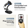 NAVIX 1D Wired Barcode Scanner - Flexible Stand - Fast and Accurate Scanning via USB - Plug &amp; Play Handheld Scanner - Scan from Paper and Screen