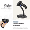 NAVIX 1D Wired Barcode Scanner - Flexible Stand - Fast and Accurate Scanning via USB - Plug &amp; Play Handheld Scanner - Scan from Paper and Screen