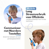 Walkie Talkie Set for Kids - Range up to 5 km - Flashlight - Drop-resistant - Compact and Lightweight - Blue