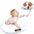 Baby Scale - Accurate Weighing up to 20 kg - TARE and HOLD Function, Scale Ideal for Babies and Pets - Batteries Included - White