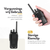Professionele Portofoonset – PMR446 Vergunningsvrij Walkie Talkie – 16 Kanalen – Lange Batterijduur – Zaklamp