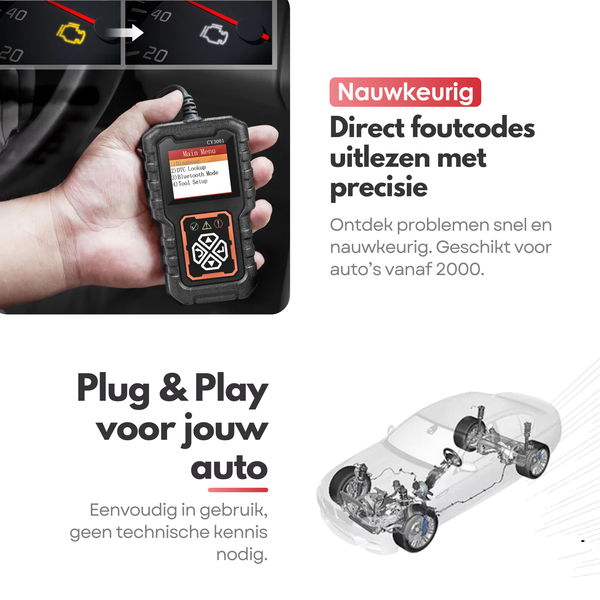 Maltrex OBD2 Car Scanner - Car Fault Reading - Diagnostic Computer - Readout Device - OBD 